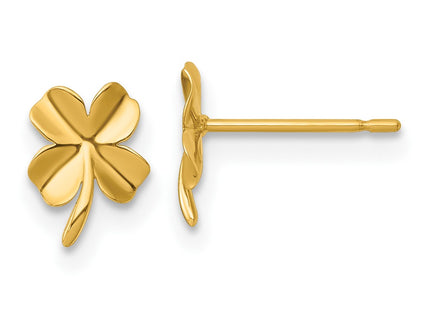 14k Yellow Gold Earrings Style YE2295 - Classique Jewelry Inc.