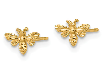14k Yellow Gold Earrings Style YE2297 - Classique Jewelry Inc.