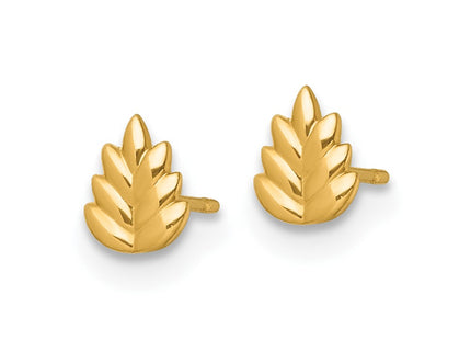 14k Yellow Gold Earrings Style YE2299 - Classique Jewelry Inc.
