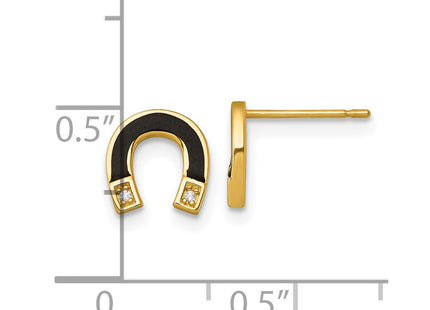 14k Yellow Gold Earrings Style YE2304 - Classique Jewelry Inc.