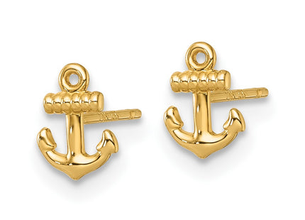 14k Yellow Gold Earrings Style YE2306 - Classique Jewelry Inc.