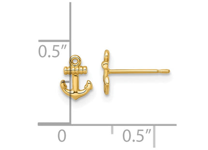 14k Yellow Gold Earrings Style YE2306 - Classique Jewelry Inc.