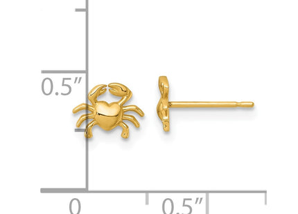 14k Yellow Gold Earrings Style YE2310 - Classique Jewelry Inc.