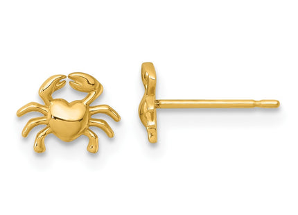 14k Yellow Gold Earrings Style YE2310 - Classique Jewelry Inc.