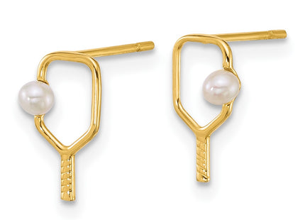 14k Yellow Gold Earrings Style YE2311 - Classique Jewelry Inc.