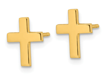 14k Yellow Gold Earrings Style YE2313 - Classique Jewelry Inc.