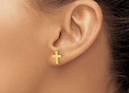 14k Yellow Gold Earrings Style YE2313 - Classique Jewelry Inc.