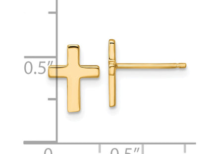 14k Yellow Gold Earrings Style YE2313 - Classique Jewelry Inc.