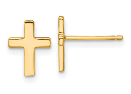 14k Yellow Gold Earrings Style YE2313 - Classique Jewelry Inc.