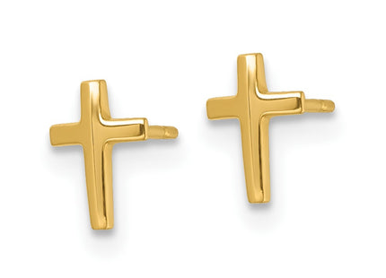 14k Yellow Gold Earrings Style YE2314 - Classique Jewelry Inc.