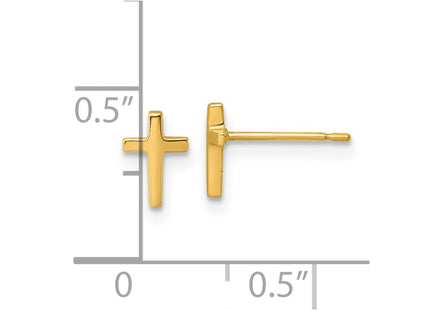 14k Yellow Gold Earrings Style YE2314 - Classique Jewelry Inc.