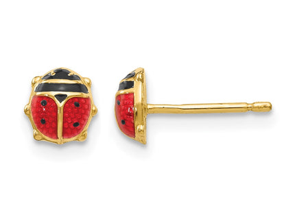 14K gold earrings