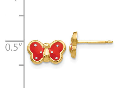 14k Yellow Gold Earrings Style YE594 - Classique Jewelry Inc.