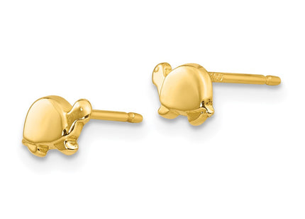 14k Yellow Gold Earrings Style YE611 - Classique Jewelry Inc.