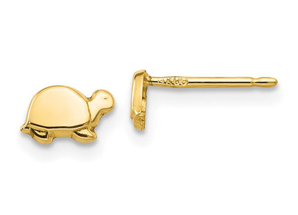 14k Yellow Gold Earrings Style YE611 - Classique Jewelry Inc.