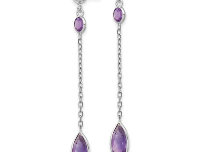 14k White Gold Earrings Style YE711 - Classique Jewelry Inc.