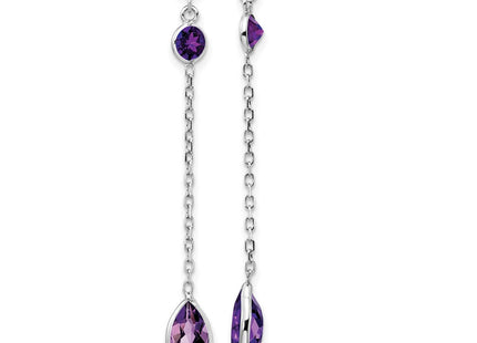 14k White Gold Earrings Style YE711 - Classique Jewelry Inc.