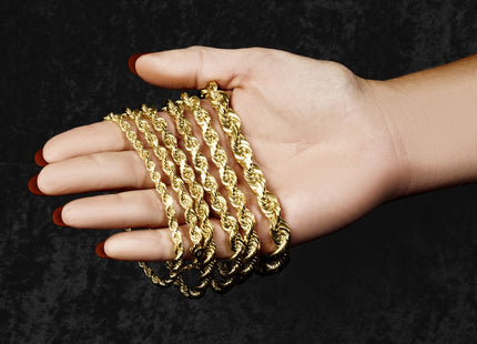14k Yellow Gold Chains Style 100-20 - Classique Jewelry Inc.