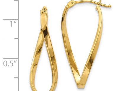 14k Yellow Gold Earrings Style Z1184 - Classique Jewelry Inc.