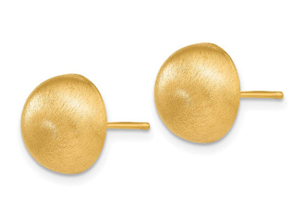 14K gold earrings, alternate view