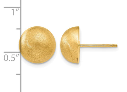 14K gold earrings, further view