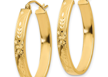 14k Yellow Gold Earrings Style Z357 - Classique Jewelry Inc.