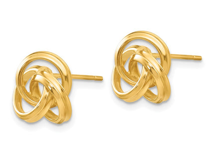 14k Yellow Gold Earrings Style Z369 - Classique Jewelry Inc.