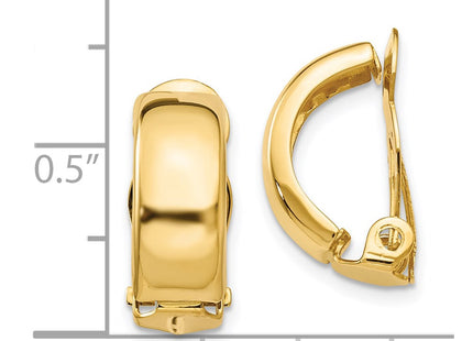 14k Yellow Gold Earrings Style Z906 - Classique Jewelry Inc.