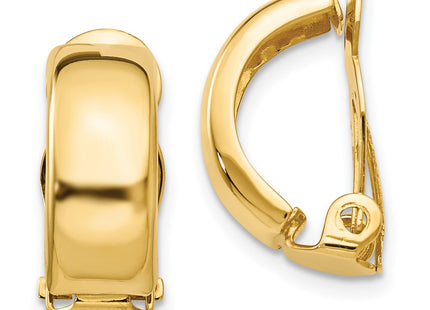 14k Yellow Gold Earrings Style Z906 - Classique Jewelry Inc.