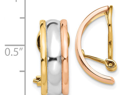 14k Tri-Color Jewelry Style Z921 - Classique Jewelry Inc.