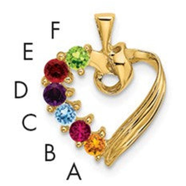 14k Yellow Gold Pendants Style XMP52 - Classique Jewelry Inc.