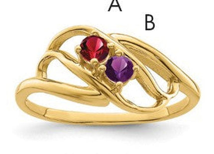 14K gold mother ring