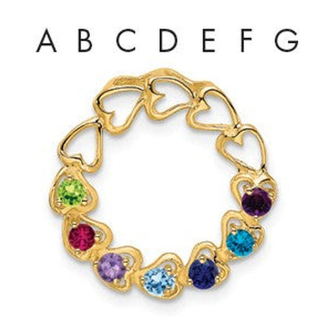 14k Yellow Gold Pendants Style XMP53 - Classique Jewelry Inc.