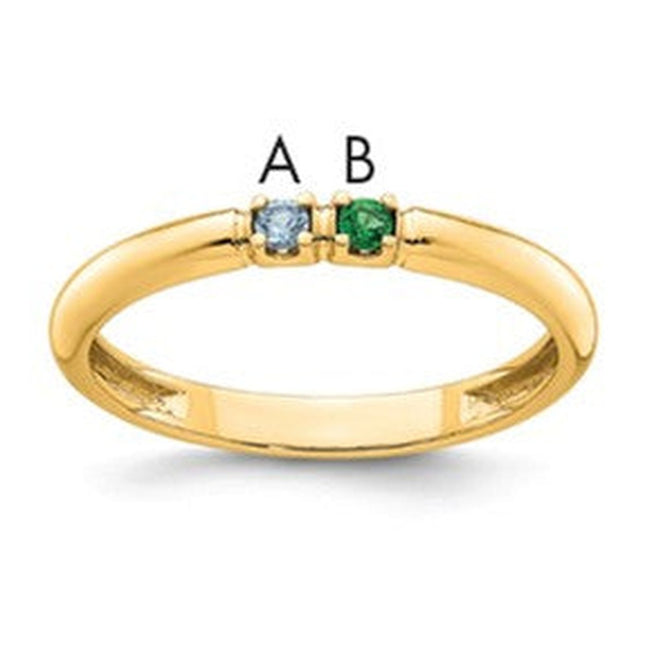 14k Yellow Gold Rings Style XMR104 - Classique Jewelry Inc.