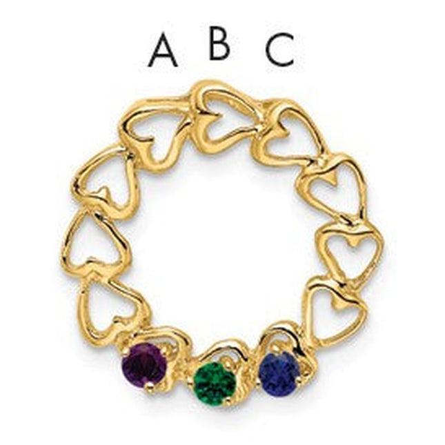 14k Yellow Gold Pendants Style XMP53 - Classique Jewelry Inc.