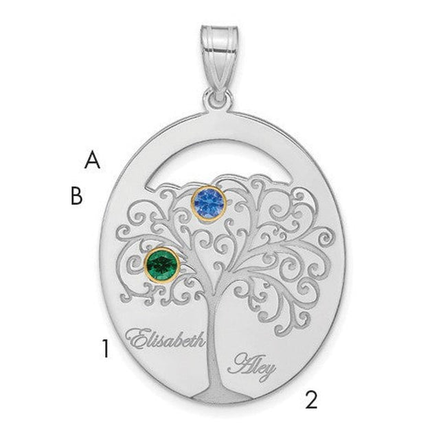 Sterling Silver Pendants Style QMP9 - Classique Jewelry Inc.
