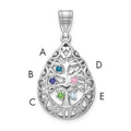 14K White Gold