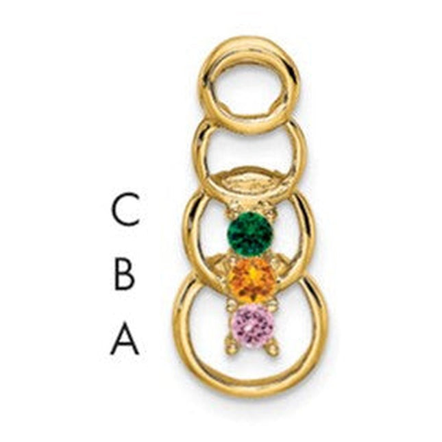 14k Yellow Gold Pendants Style XMP51 - Classique Jewelry Inc.