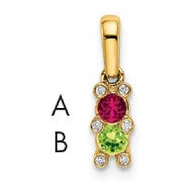 14k Yellow Gold Pendants Style XMP31 - Classique Jewelry Inc.