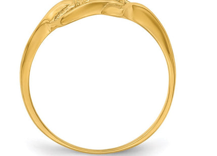 14K gold mother ring