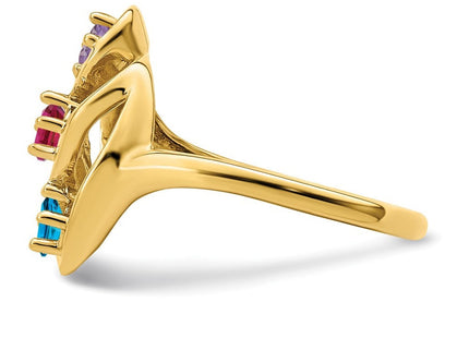 14k Yellow Gold Rings Style XMR3 - Classique Jewelry Inc.