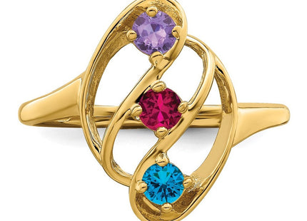 14k Yellow Gold Rings Style XMR3 - Classique Jewelry Inc.