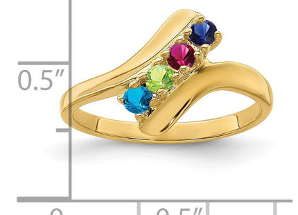 14k Yellow Gold Rings Style XMR13 - Classique Jewelry Inc.