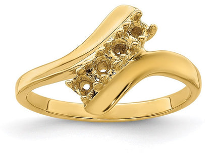 14k Yellow Gold Rings Style XMR13 - Classique Jewelry Inc.