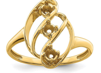 14k Yellow Gold Rings Style XMR3 - Classique Jewelry Inc.