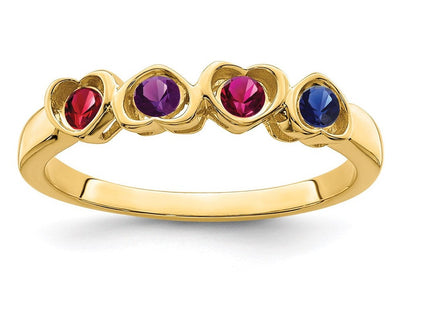 14k Yellow Gold Rings Style XMR85 - Classique Jewelry Inc.