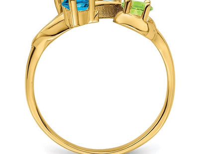 14K gold mother ring