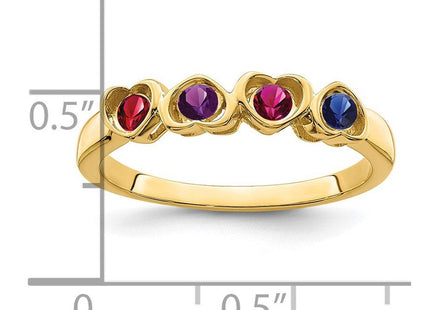 14k Yellow Gold Rings Style XMR85 - Classique Jewelry Inc.