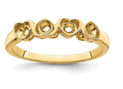 14k Yellow Gold Rings Style XMR85 - Classique Jewelry Inc.
