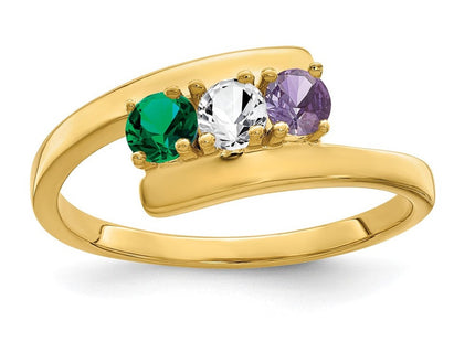 14k Yellow Gold Rings Style XMR16 - Classique Jewelry Inc.
